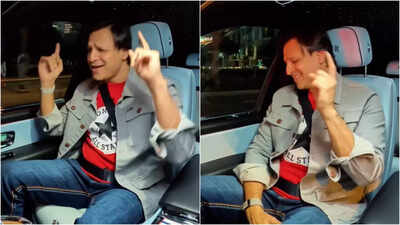 Vivek Oberoi shares video of himself grooving to 'Tere Liye' in his car; netizens ask why he didn't tag Atif Aslam