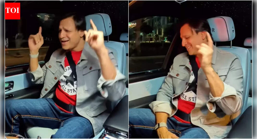 <div>Vivek grooves to Tere Liye; people ask why he didn't tag Atif</div>