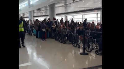 'New scam just dropped': Video of Indians 'abusing' wheelchairs at airport on India-US route triggers row