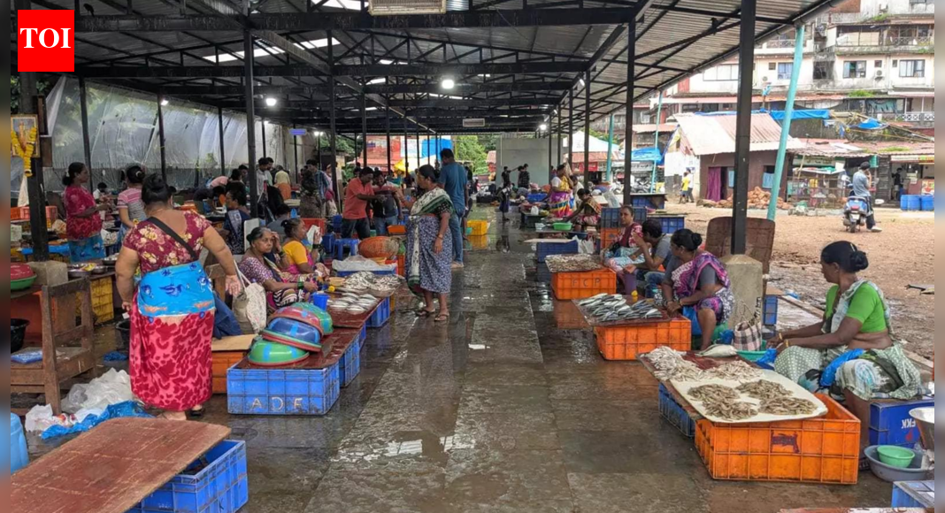 Panaji fish market set for hygiene and space upgrade with steel counters