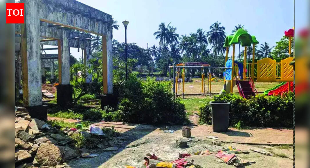 Caranzalem children’s park work misses deadline, may be completed by next year