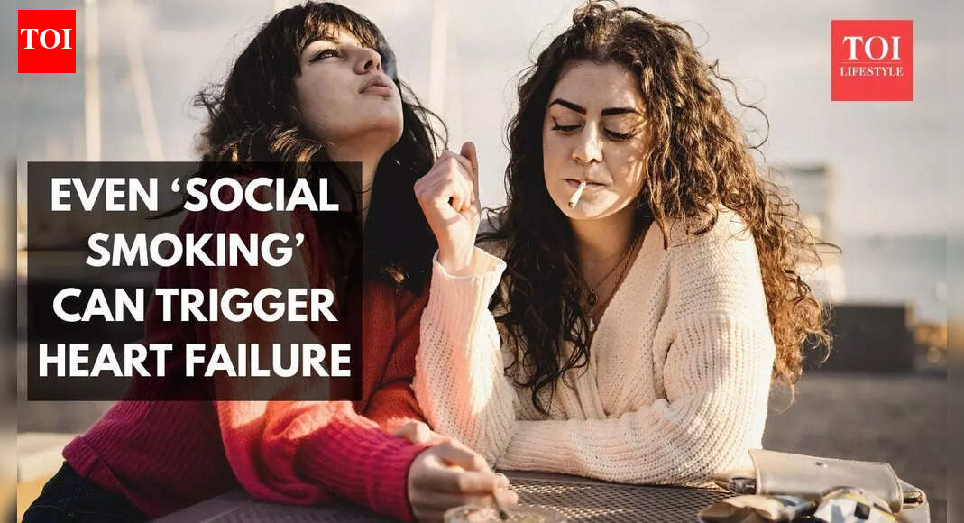 Even ‘social smoking’ can trigger heart failure, health experts warn