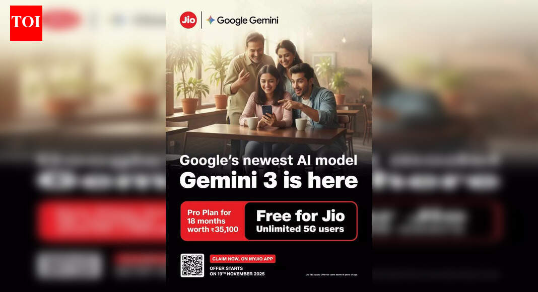 Reliance Jio upgrades Gemini Pro Plan to include free Gemini 3: here’s how to get it