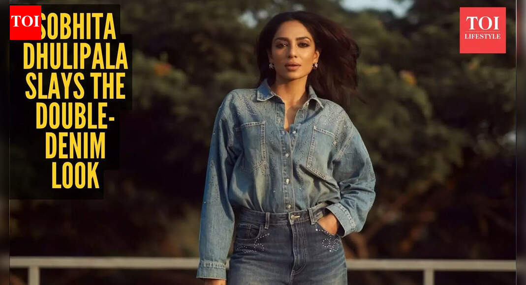 'Mrs. Akkineni' Sobhita Dhulipala nails the denim-on-denim look