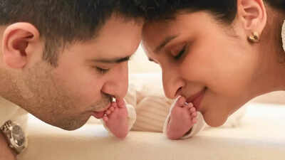 Parineeti Chopra, Raghav Chadha announce their baby boy's name as NEER, drop FIRST GLIMPSE; find out what the name means - PICS inside