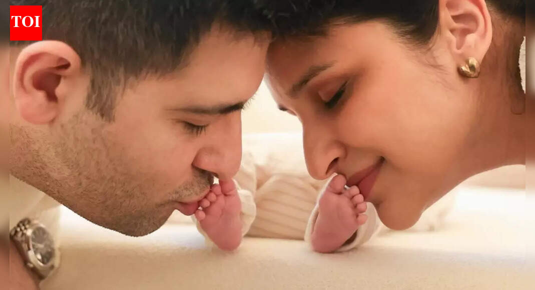 Parineeti Chopra, Raghav Chadha announce their baby boy's name as NEER, drop FIRST GLIMPSE; find out what the name means - PICS inside