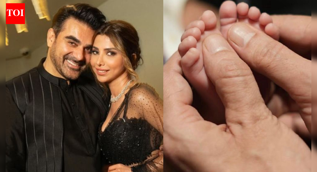 Arbaaz and Sshura share FIRST glimpse of daughter Sipaara