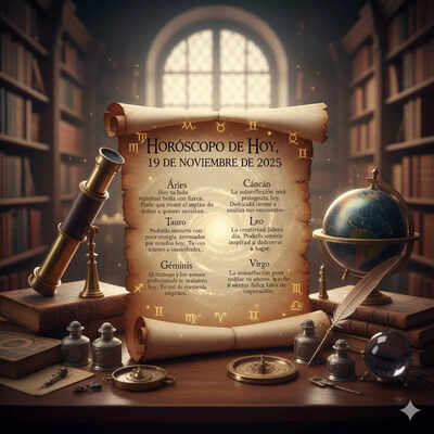 Horóscopo Diario: Predicciones astrológicas de hoy, 19 de noviembre de 2025