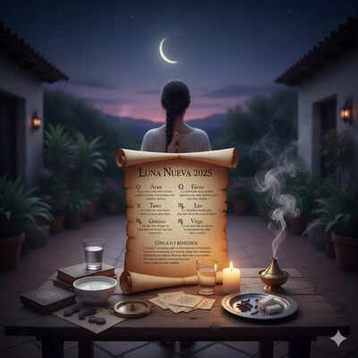 Luna Nueva en Escorpio 2025: Qué Significa para tu Signo del Zodiaco + Remedios Espirituales