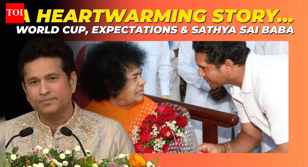 Sachin Tendulkar recalls how Sathya Sai Baba blessed him for 2011 World Cup
