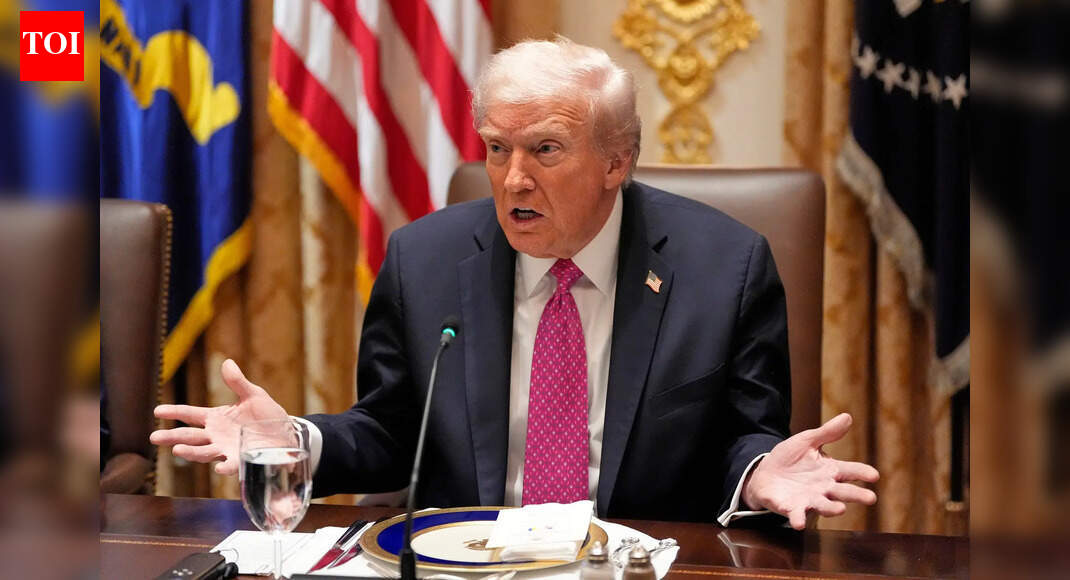 'China will catch us in AI race, if...': Trump's 'warning' to US