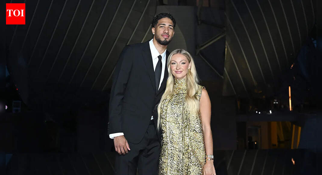 Tyrese Haliburton’s fiancée Jade Jones takes an international leap for Sabrina Carpenter