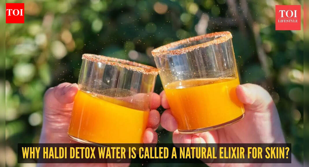 Haldi detox water benefits: Why is this simple, everyday drink a true skin elixir?