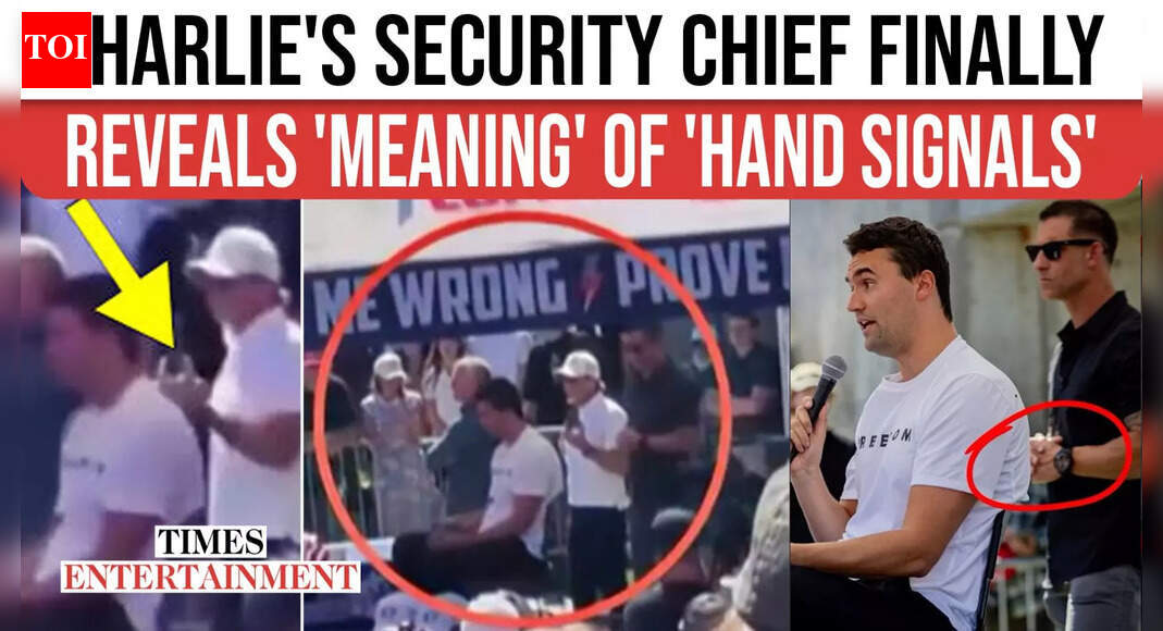 Charlie Kirk’s Safety Chief Breaks Silence On Wild ‘Suspicious Hand Sign’ Conspiracy Theories