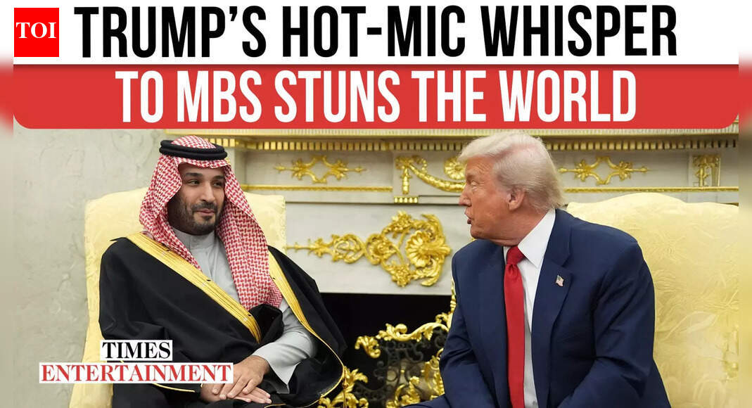 Trump Caught n Scorching Mic Whispering Reward To Crown Prince MBS, Video Sparks Outrage | WATCH