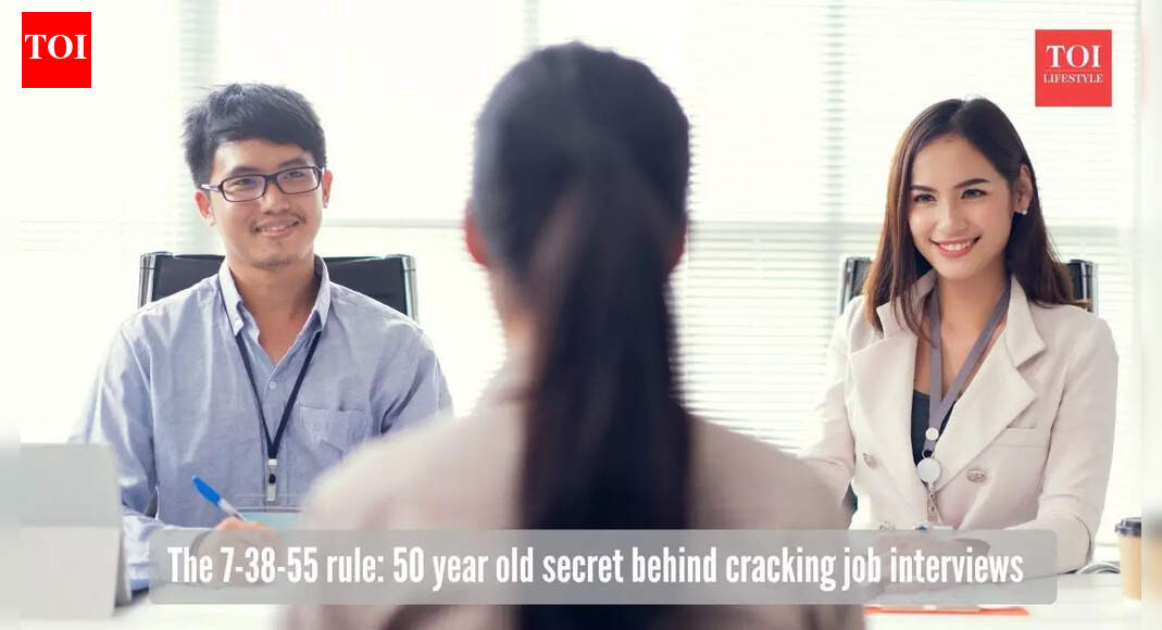 The secret 7-38-55 rule that can make or break your next job interview