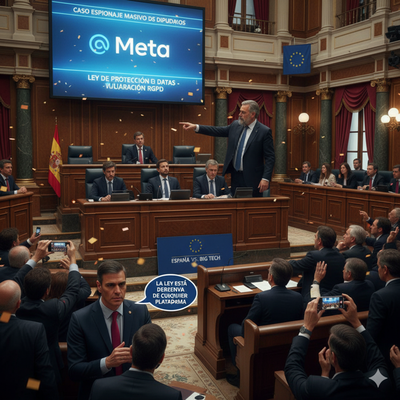 España cita a Meta en el Congreso por un presunto caso masivo de espionaje a usuarios de Android