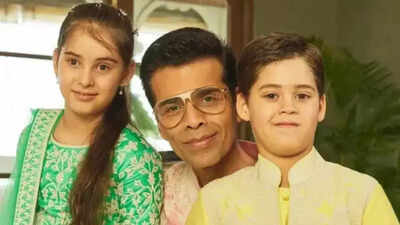 Karan Johar reveals he toned down his dressing style to protect his kids Yash and Roohi from bullying: ‘I hope they aren’t embarrassed by me’
