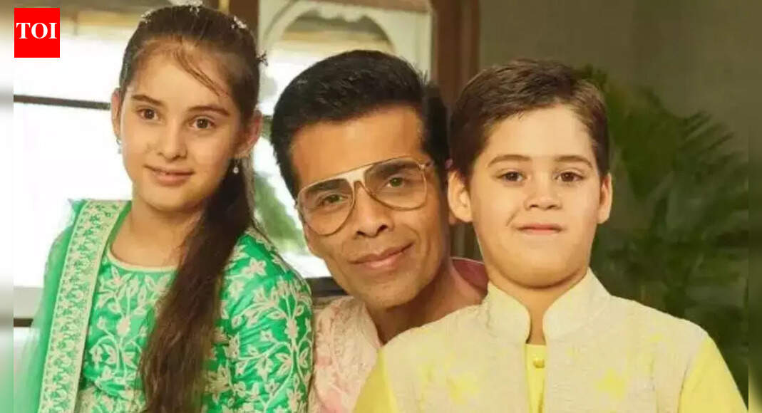 Karan Johar reveals he toned down his dressing style to protect his kids Yash and Roohi from bullying: ‘I hope they aren’t embarrassed by me’