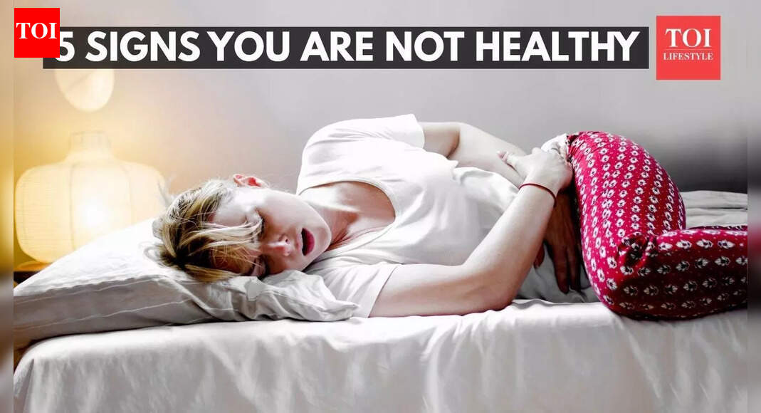 5 signs you are not healthy, according to a top doc