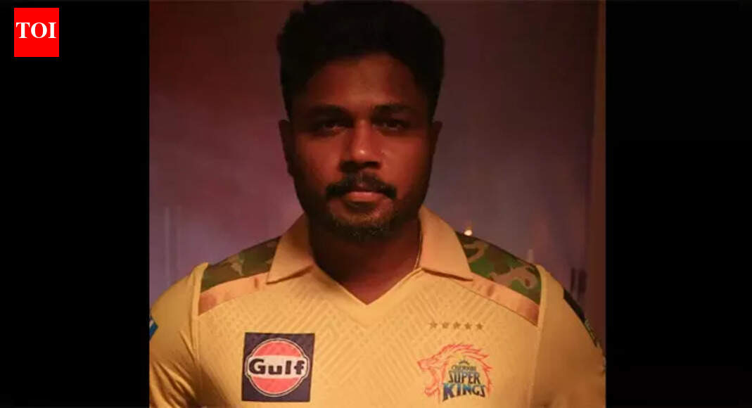 'Felt like a champion': Samson's emotional leap into CSK’s iconic yellow - watch