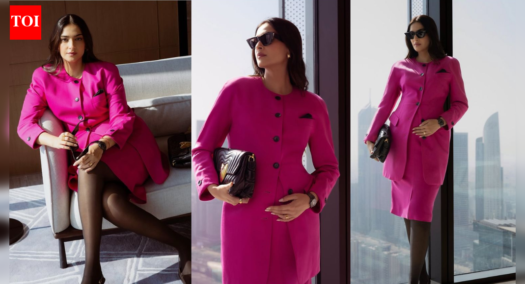 Motherhood is power. Fashion is the language. Sonam Kapoor just spoke volumes