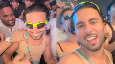 Orry spotted enjoying Travis Scott concert in Mumbai amid Mumbai Police summons in Rs 252-crore drugs case - PICS