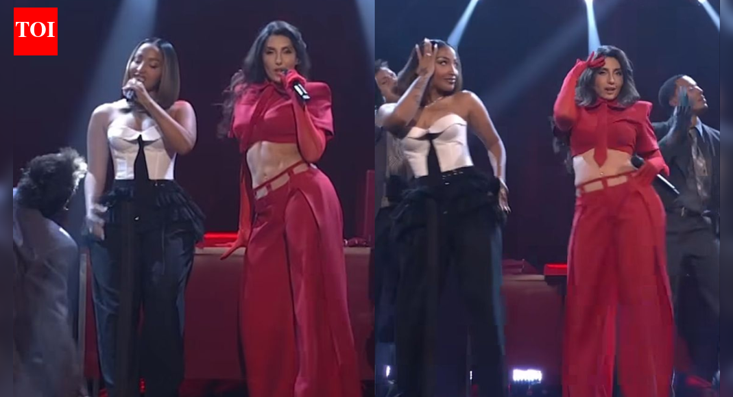 Nora Fatehi performs with Shenseea on ‘The Tonight Show Starring Jimmy Fallon’; netizens express surprise, saying ‘This was not on my bingo card’ - VIDEO