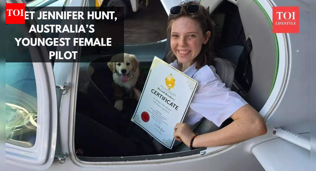 Meet Jennifer Hunt, Australia’s youngest female pilot