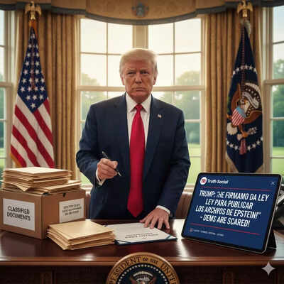 Bajo creciente presión: Donald Trump firma la ley para publicar los archivos de Epstein — ¿qué contienen?