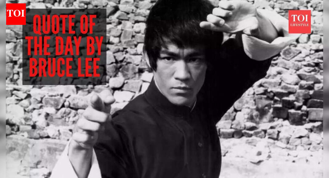 Quote of the day by Bruce Lee: “If you always put limit on everything you do, physical or anything else. It will spread...”