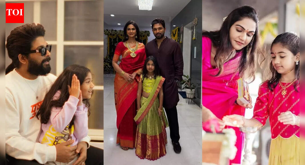Allu Arha birthday special: Adorable social media moments shared by Allu Arjun and Sneha Reddy