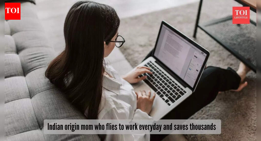 Meet the super mom who flies 400 km to work everyday for this special reason (and she saves money)