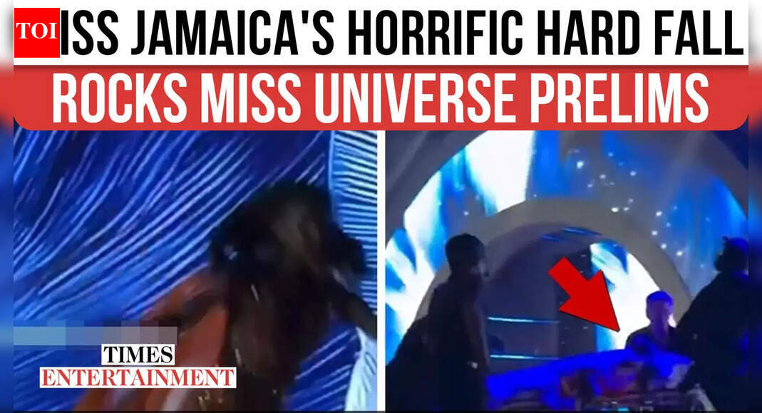 Miss Jamaica’s TERRIFYING Stage Fall: Miss Universe Prelims Chaos Ends With Stretcher Emergency