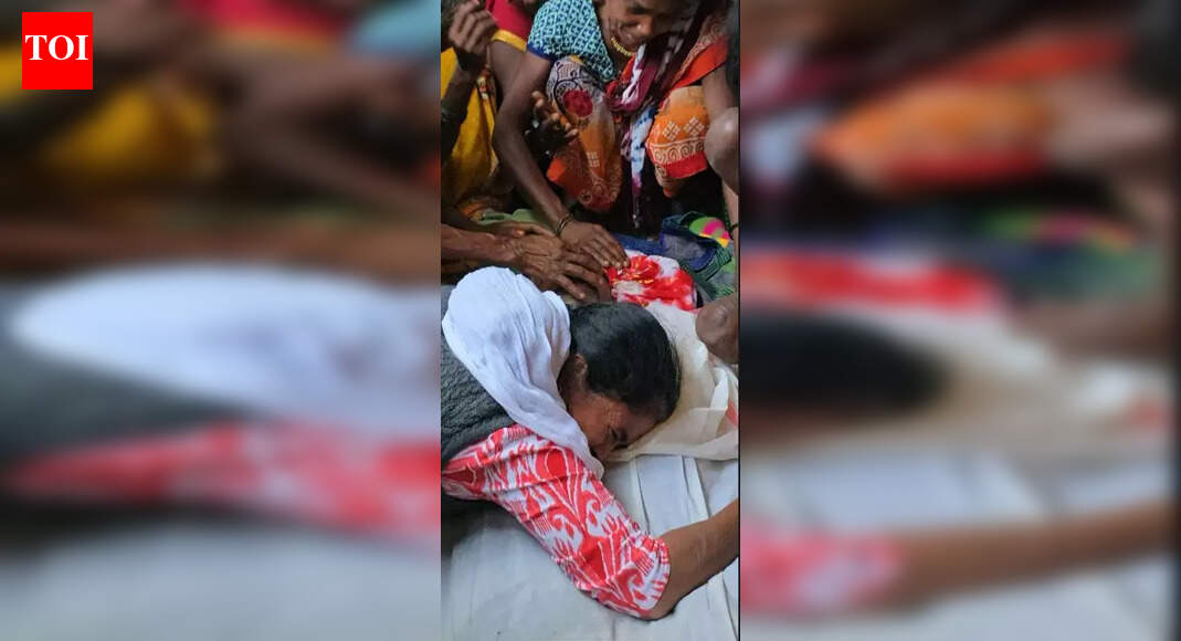 Grief in Puvarti village as Hidma and wife’s bodies arrive for last ...