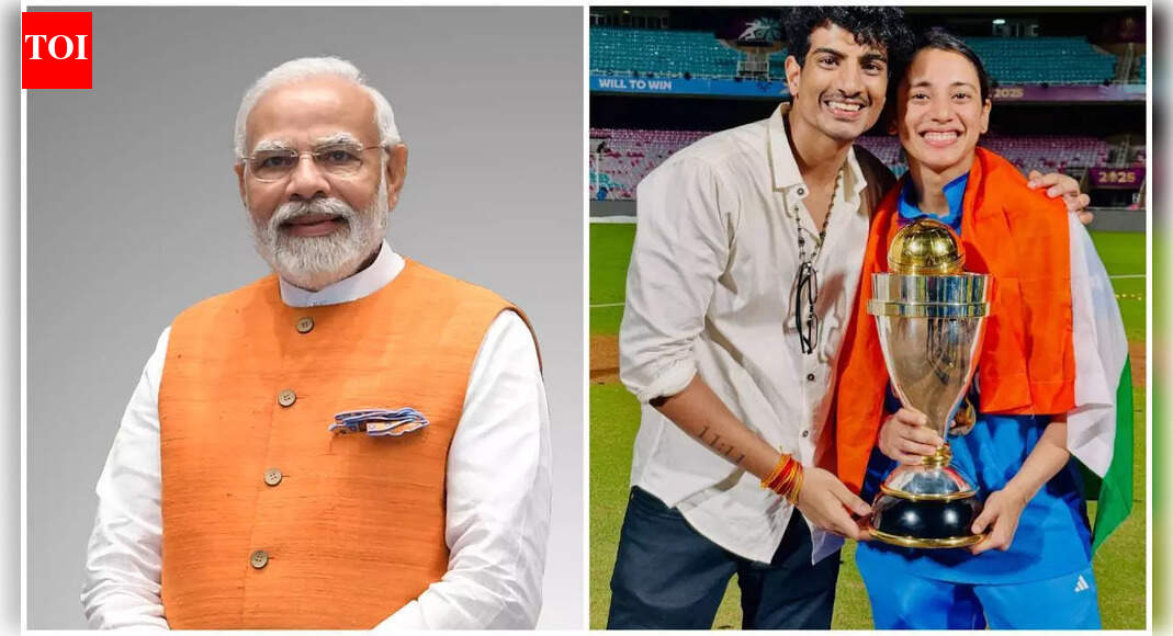 PM Modi extends heartfelt wishes to Smriti and Palaash