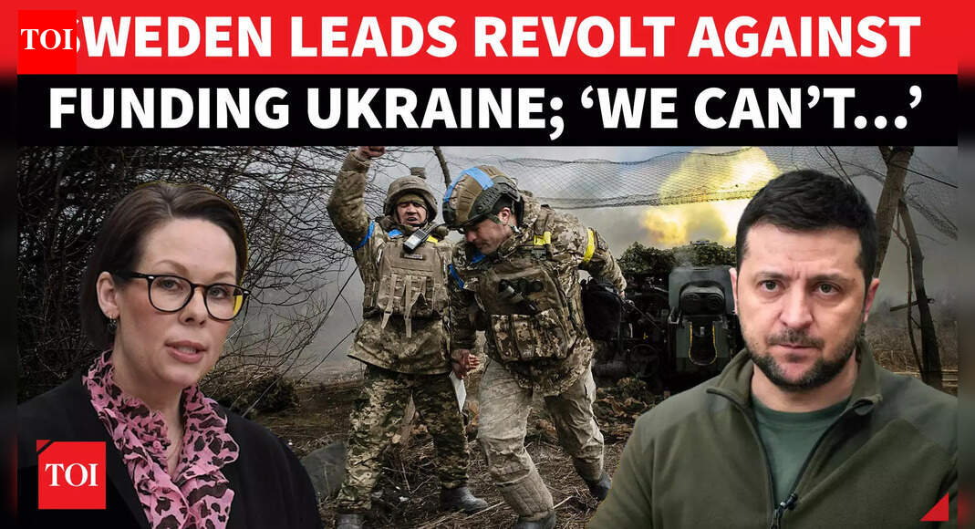 Sweden Says Nordics Can’t Keep ‘Bankrolling Ukraine’ As EU Split Widens Over Future Funding