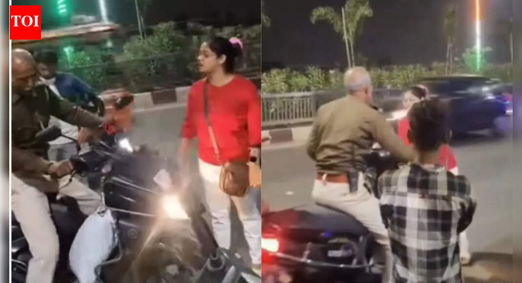 Watch: Pregnant woman dragged by policeman on scooter in Patna; video sparks outrage