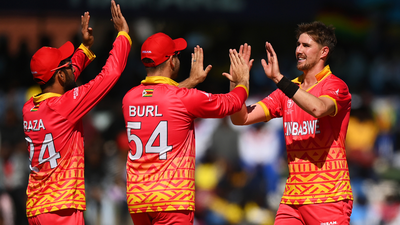 Zimbabwe crush Sri Lanka by 67 runs as Sikandar Raza, Brad Evans lead historic T20I win