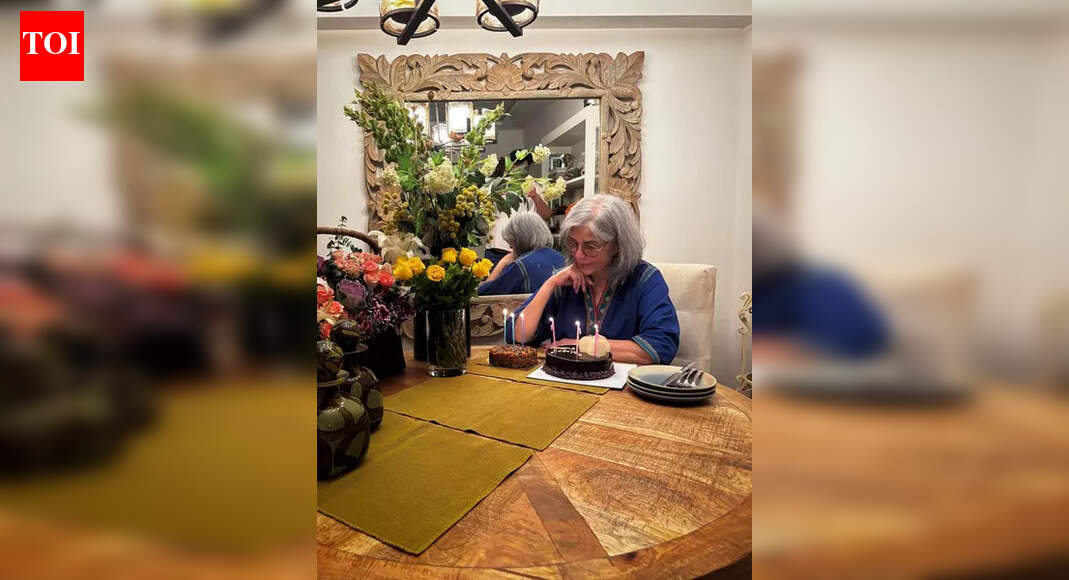 Zeenat Aman rings in her 74th birthday with cake, dance and nostalgic charm