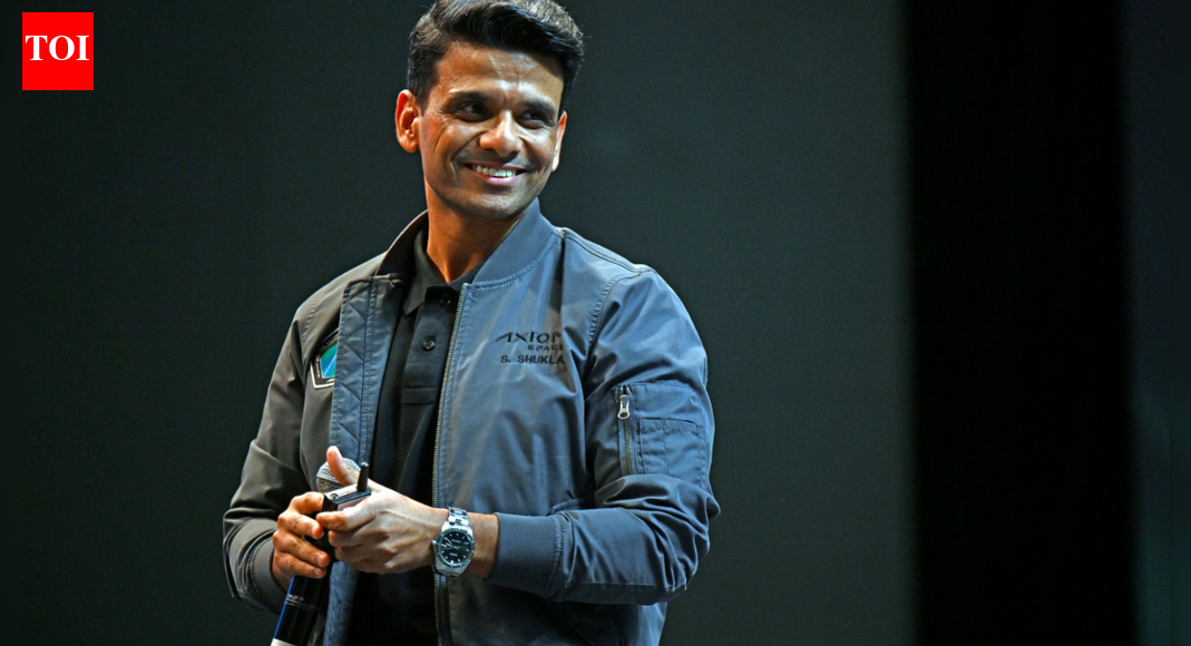 'Bengaluru brightest city from space': Astronaut Shubhanshu Shukla at Tech Summit