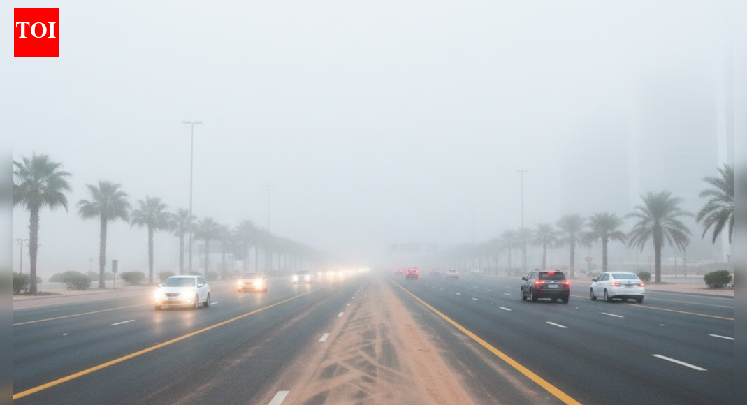 UAE weather: Red and yellow fog alerts as visibility drops in Abu Dhabi and Dubai