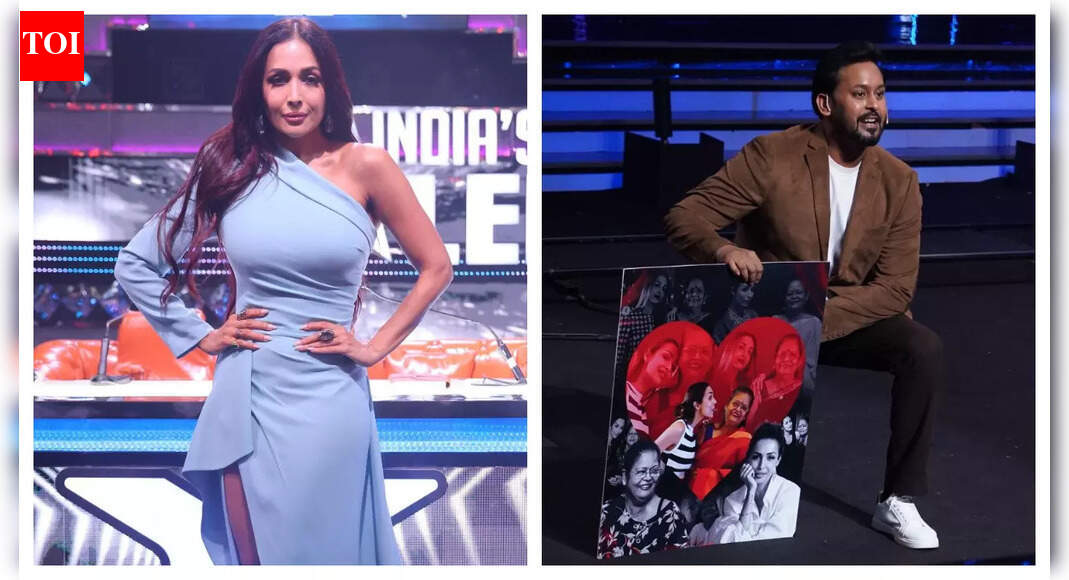 India's Got Talent: Malaika Arora gets emotional after receiving a collage of her and her mother