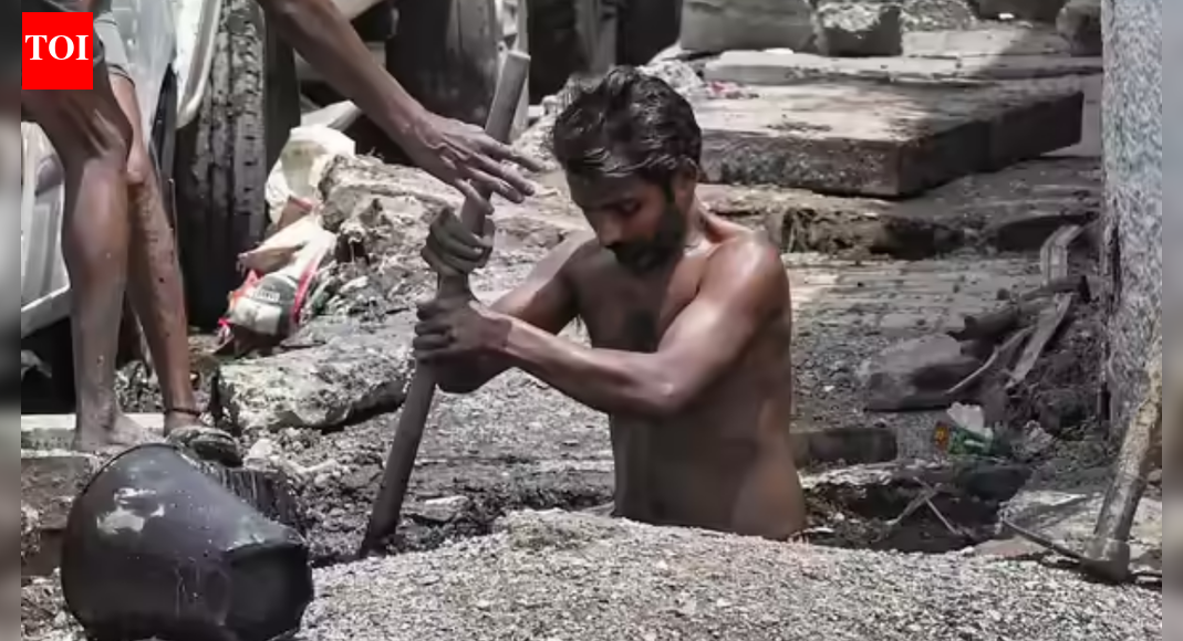 From toxic tank to unfinished hospital visit, manual scavenger fights for a living and life