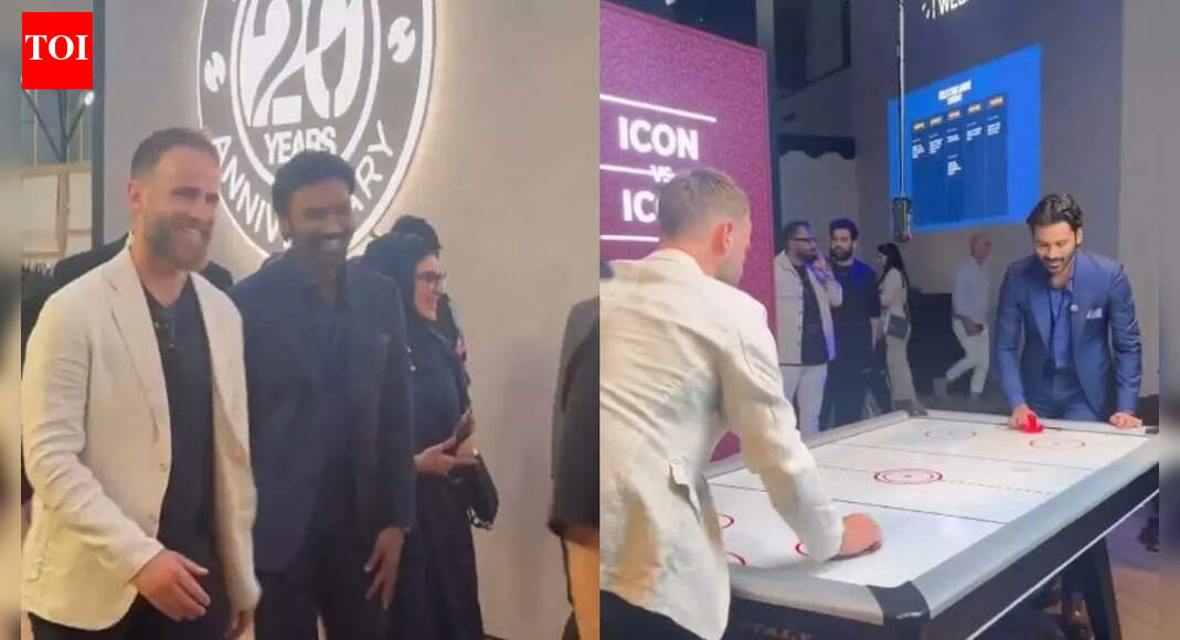 Dhanush and Kane Williamson’s viral meet