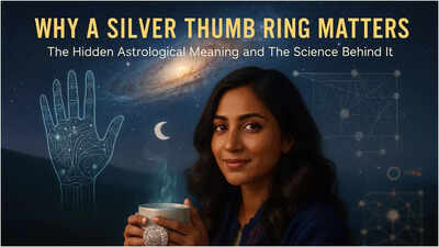 Why a silver thumb ring matters: The hidden astrological meaning and the science behind it – The Times of India