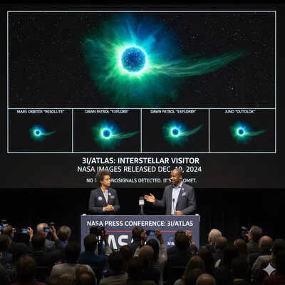 ¿Enviado por una civilización alienígena? La NASA aclara los rumores sobre el cometa interestelar 3I/ATLAS — ya publicaron las imágenes