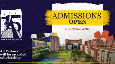 Young India Fellowship admissions open for 2026-27; new postgraduate diploma and scholarships available – The Times of India
