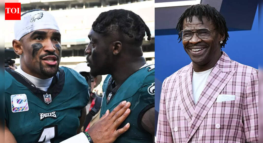 “I don’t give a damn…”: Michael Irvin blasts A.J. Brown over body language, calls him out for messing around during Jalen Hurts’ pre-game speech