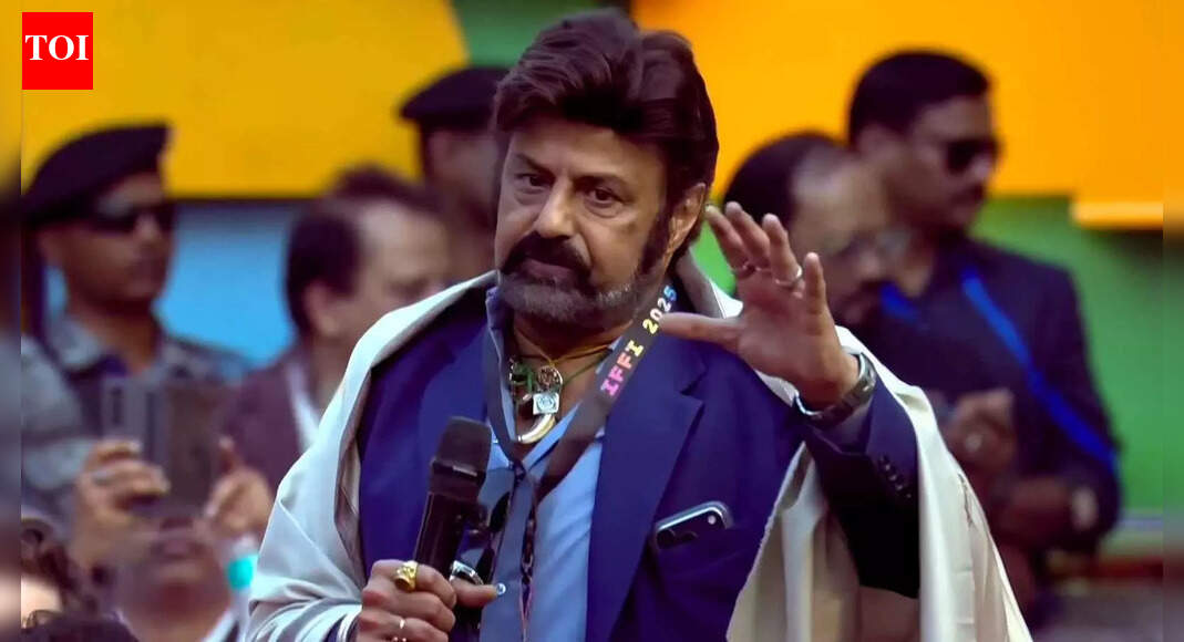 ‘I’m original, not a duplicate’ Nandamuri Balakrishna at IFFI felicitation